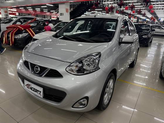 NISSAN MARCH 1.6 SV 16V FLEX 4P MANUAL